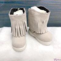 Yo-SD 1/6 BJD Doll Shoes Velvet Tassel Boots Blonde SHU045BLD Yo-SD 1/6 BJD Doll Shoes Velvet Tassel Boots Blonde SHU045BLD